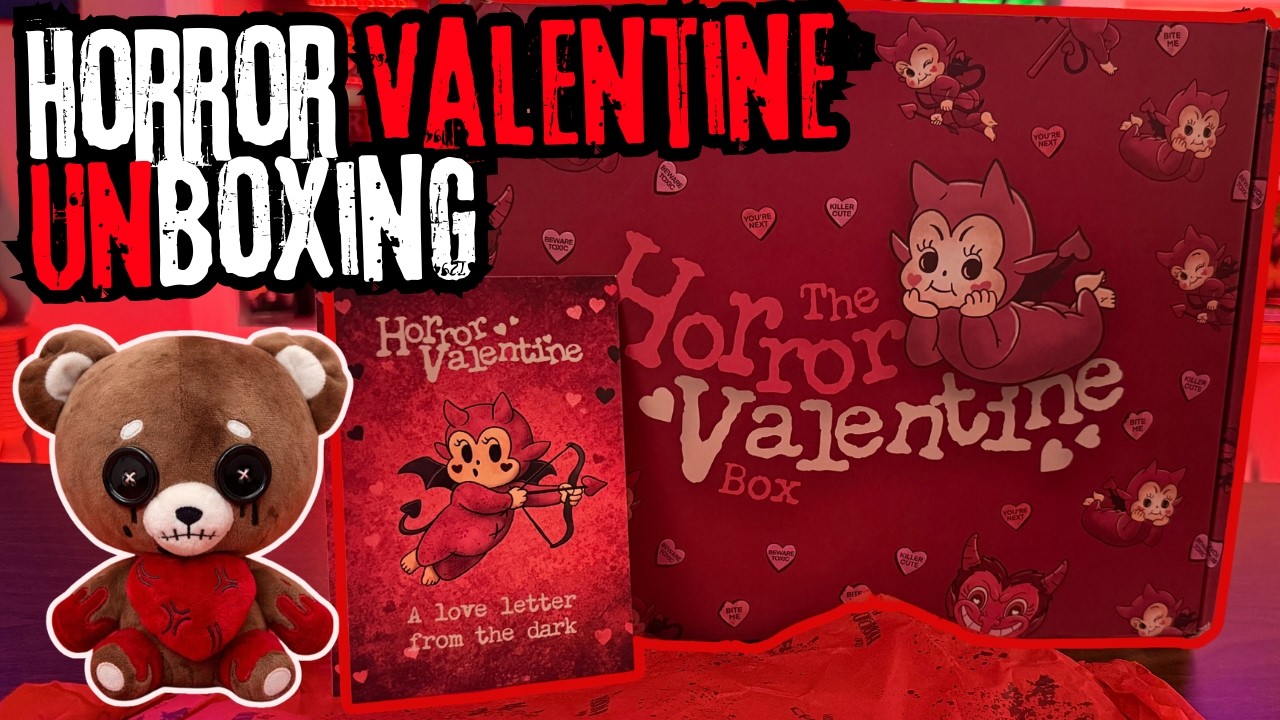 Unboxing Sterye's Horror Valentine Box — Love Is a Horror Mystery (This One Gets LOUD!)