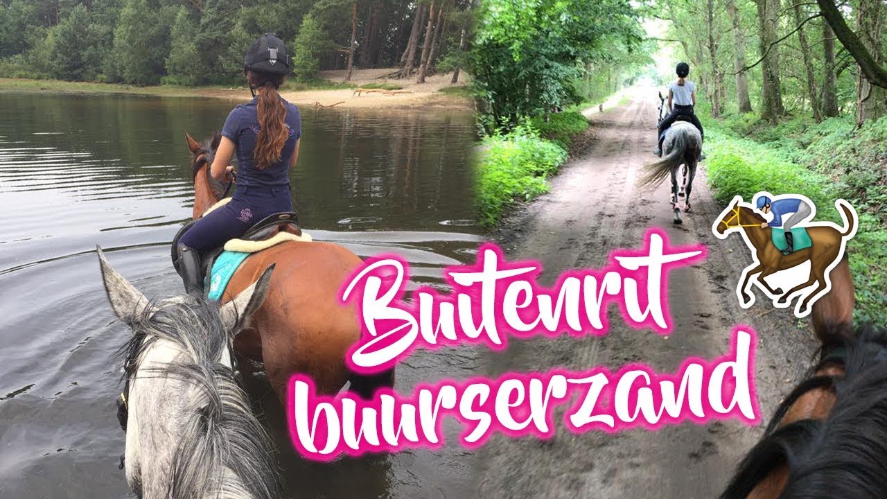 Zwemmen op buitenrit + GOPRO beelden