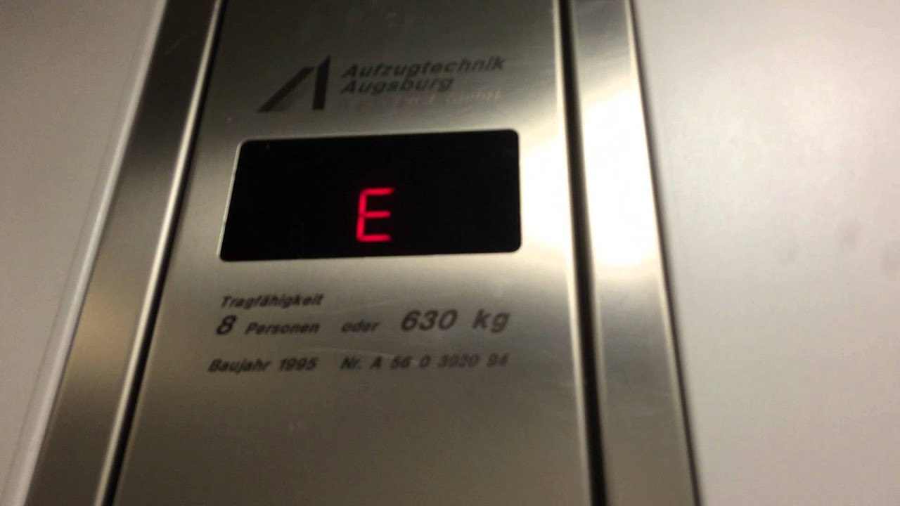 Aufzugtechnik Augsburg (Kleindienst) Aufzug (Bj. 1995)