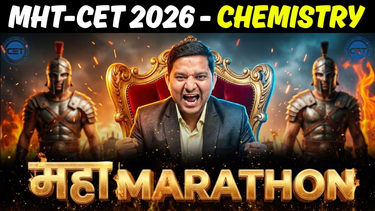 CHEMISTRY Maha Marathon 🔥 MHT CET 2026 | All Chapters Revision | Score 99+%ile | By Sovind Sir