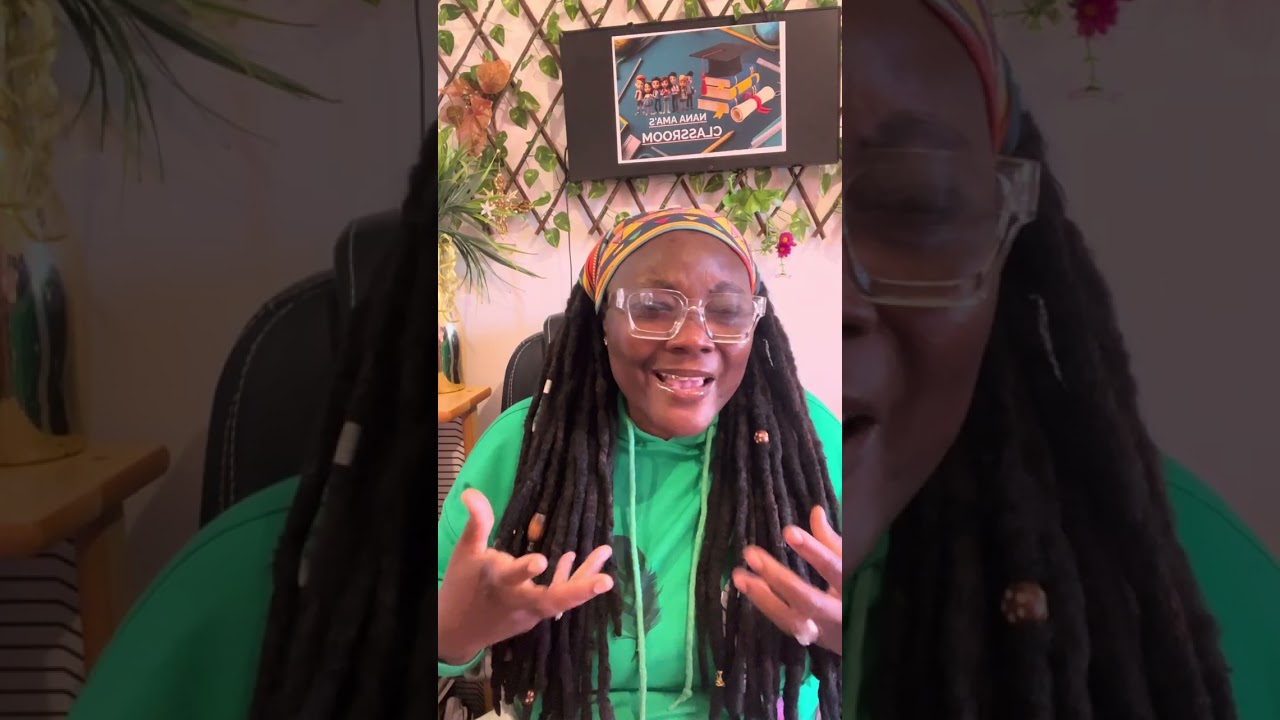 Nana Ama’s classroom (listening to an opinion)
