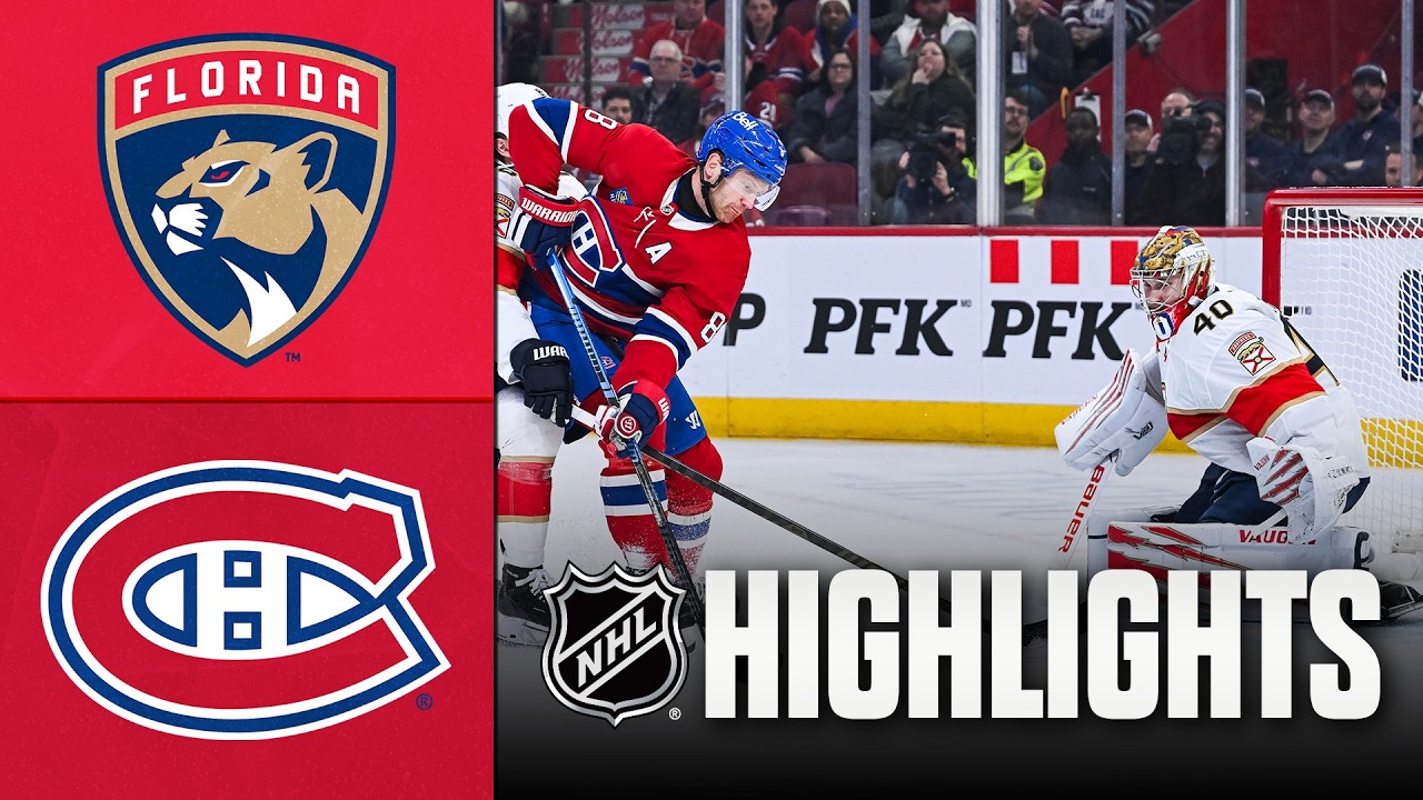 Panthers vs. Canadiens | NHL Highlights | April 07, 2026