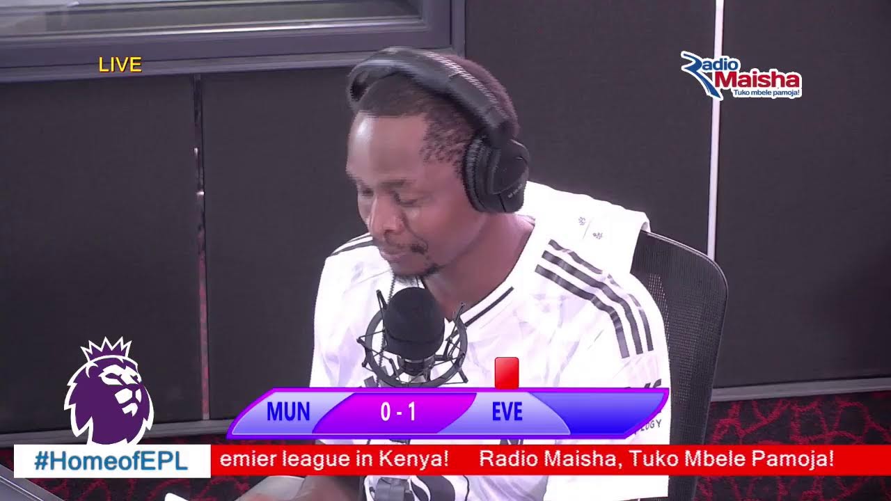 🔴LIVE: MANCHESTER UNITED VS EVERTON LIVE NDANI YA RADIO MAISHA