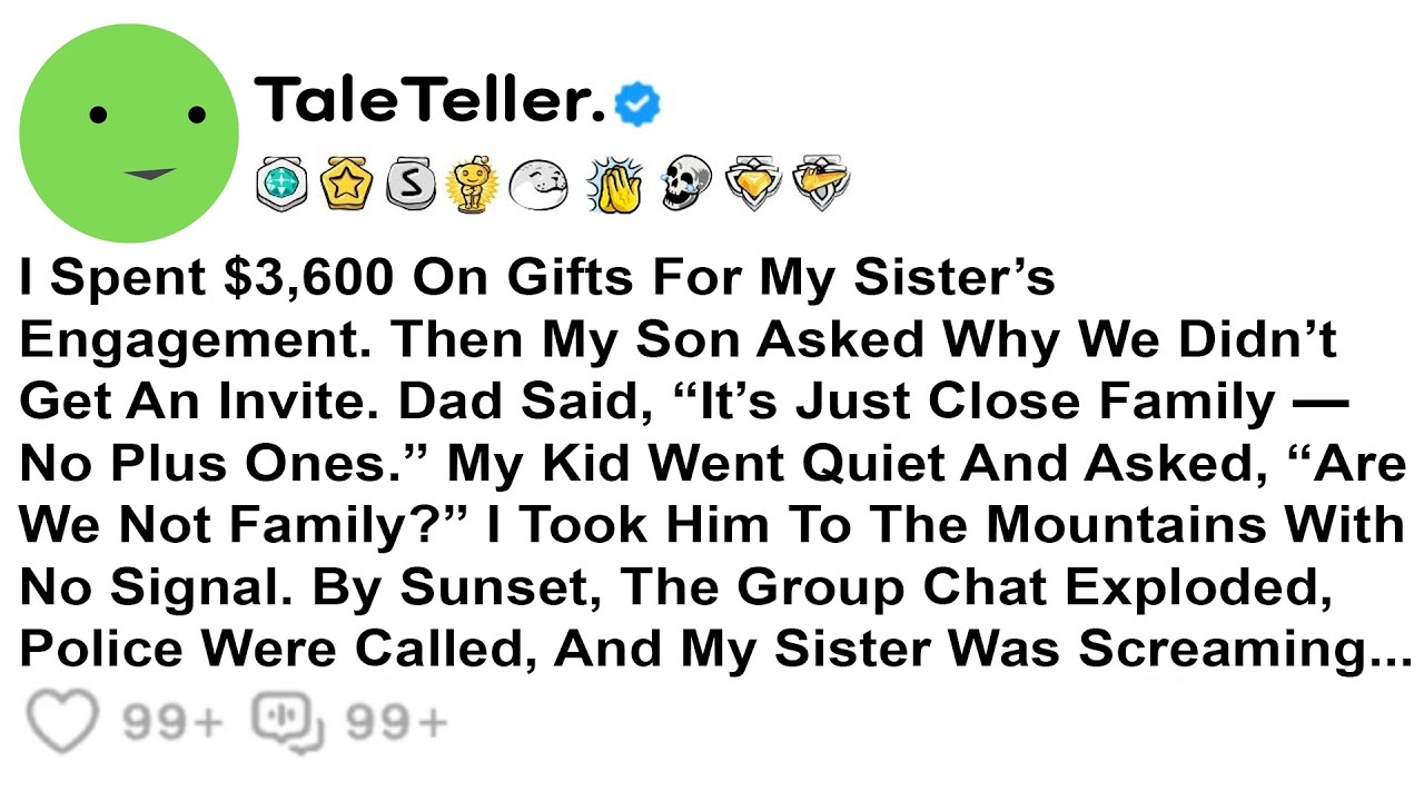 I Spent $3,600 On Gifts For My Sister’s Engagement. Then My Son Asked Why We Didn’t Get An Invite.