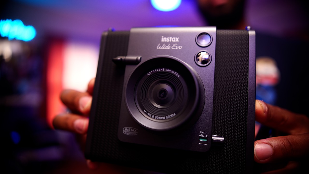 Instax Wide Evo: The Successor To The Instax Mini Evo - This Is The 1 We've Been Waiting For!