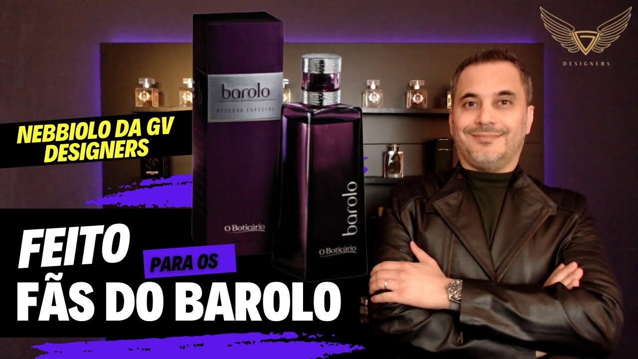 PERFUME FEITO PARA OS F&Atilde;S! NEBBIOLO DA GV DESIGNERS - DUPE BAROLO