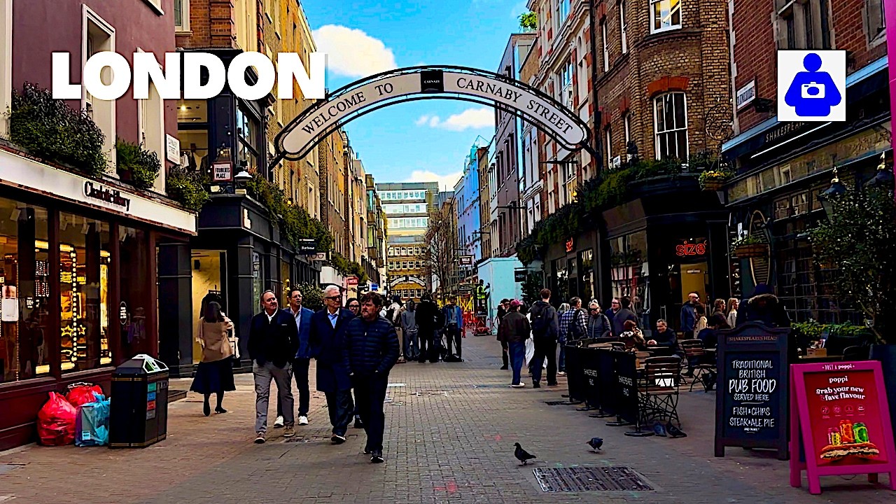 Central London Spring Walking Tour 2026 | Covent Garden, Soho to Regent Street [4K HDR]