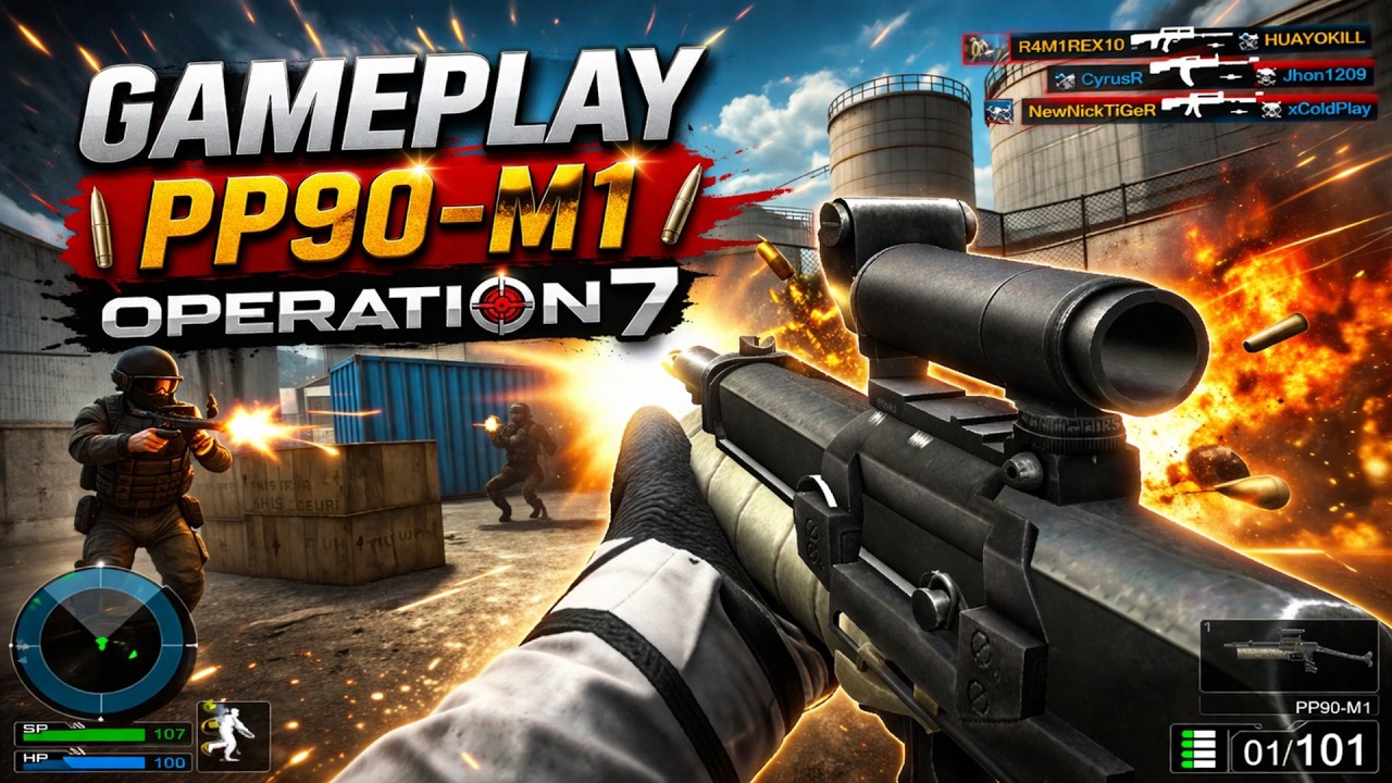 GAMEPLAY PP90-M1 OPERATION 7