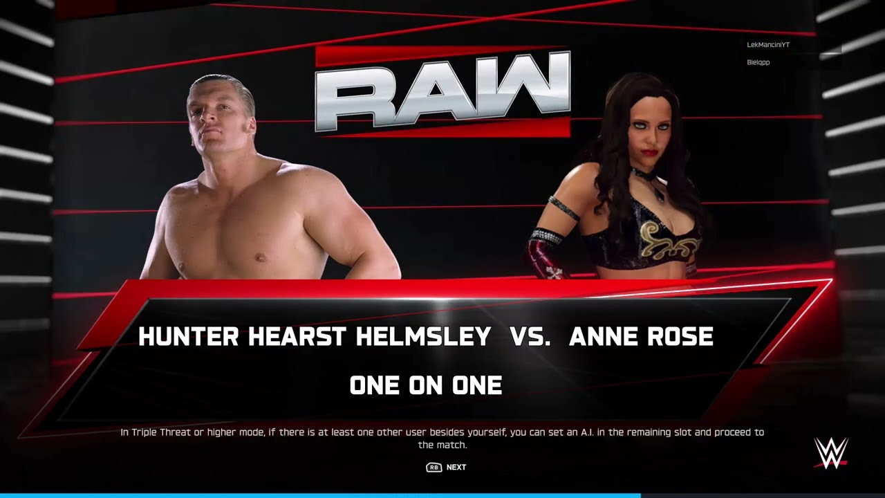 HUNTER HEARST HELMSLEY def Bielqpp