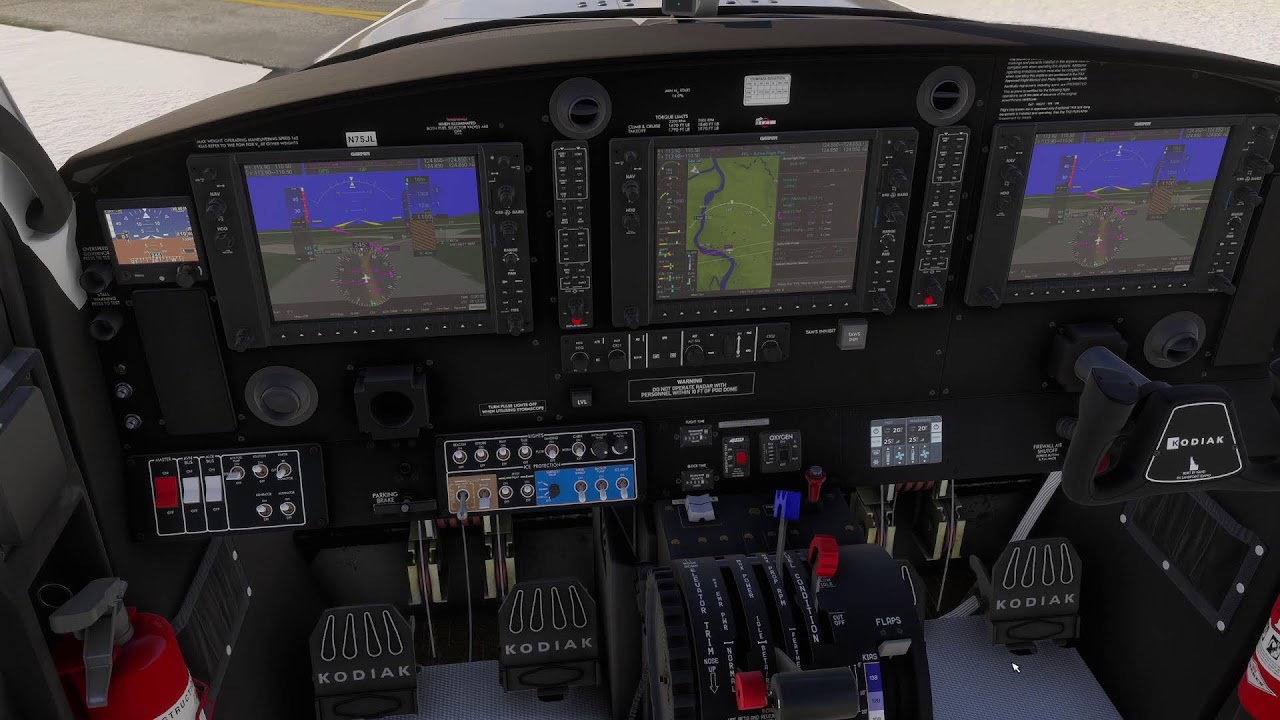 MSFS2024 | Kodiak 100 5G8 - 6P7 | Northwest Pennsylvania Winter Flying!