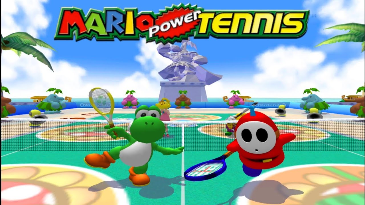 Yoshi & Flyguy Edition 🎭- 2 vs 2 - Mario Power Tennis (2 Player) - Dolphin Android