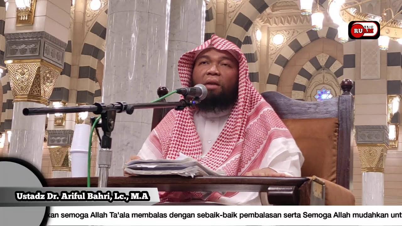14-12-2025 || Live Kajian Rutin Pintu 19 Masjid Nabawi || Ustadz Dr. Ariful Bahri,Lc., M.A