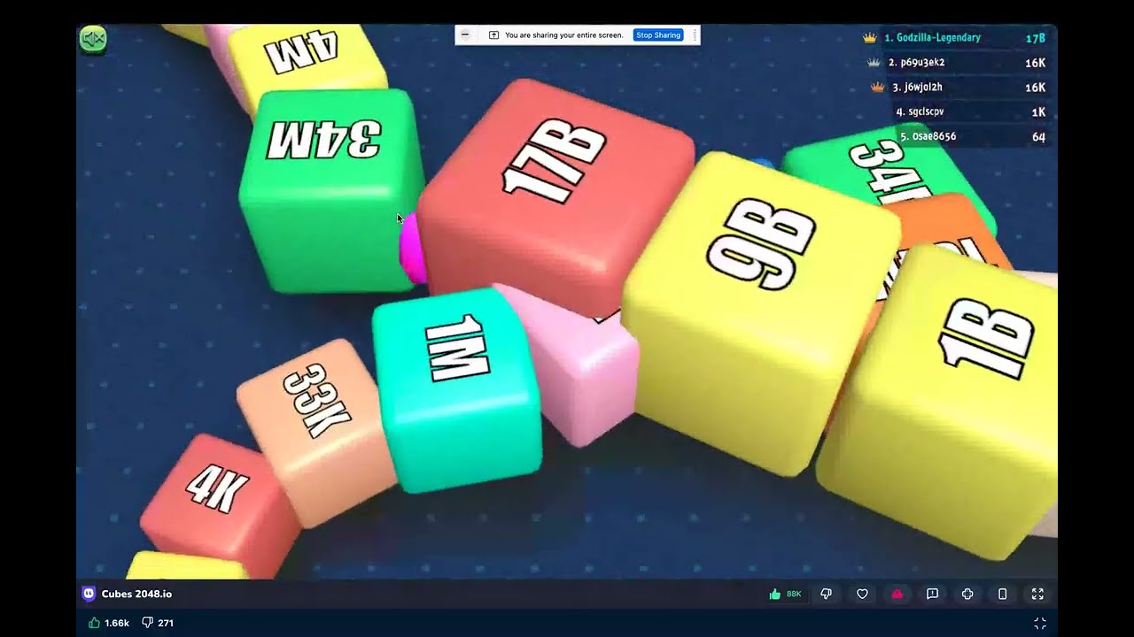 Cubes 2048 io -17B