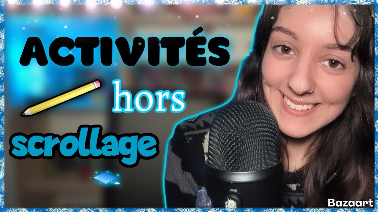 ASMR 🔹 Pleins de SOLUTIONS pour éviter le SCROLLAGE (+ réflexions) ✏️