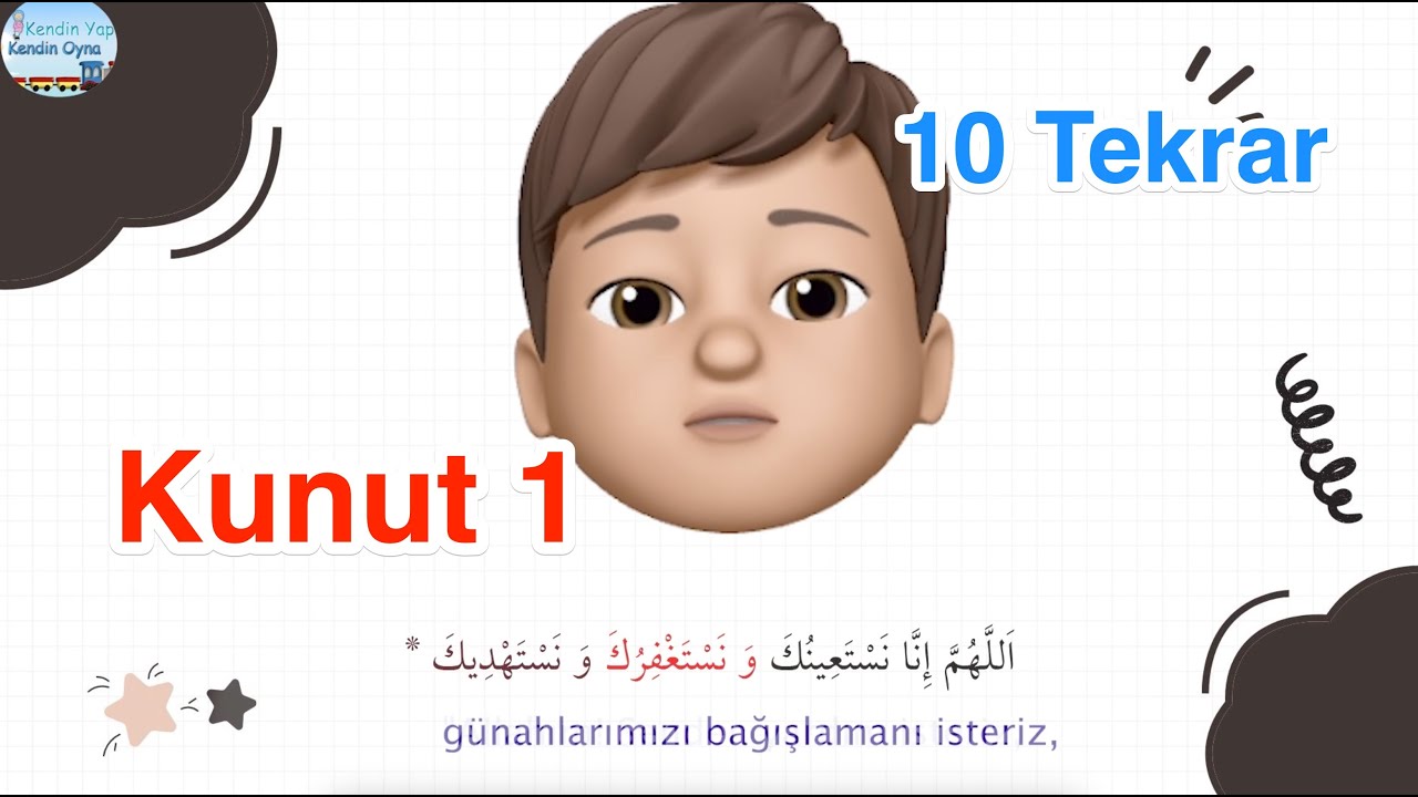 Nurettin'le Kunut 1 Duası / 10 Tekrar / Ezber Dualar