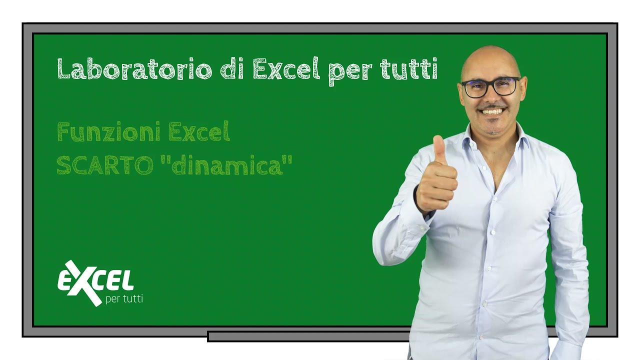 Esercizi Excel - Funzione SCARTO Excel per intervalli dinamici