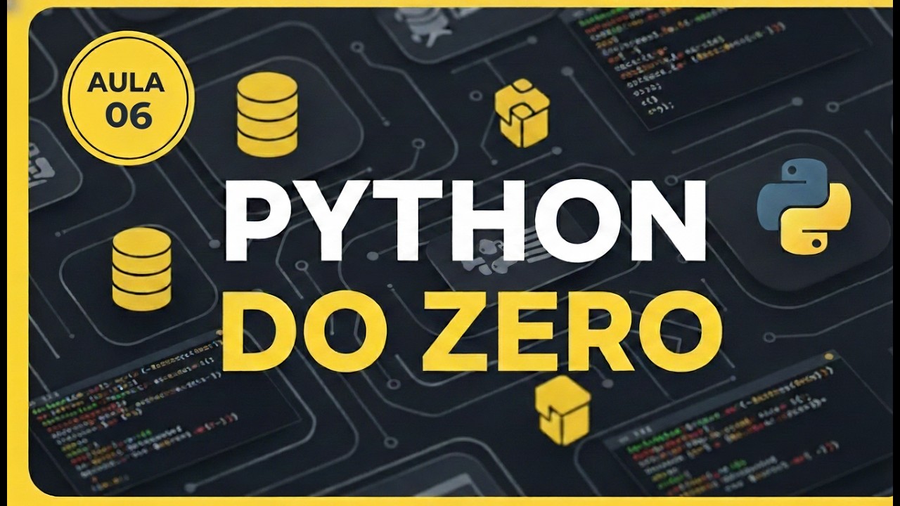 Python do Zero #06 | Laços while e for na prática (range, break e continue)