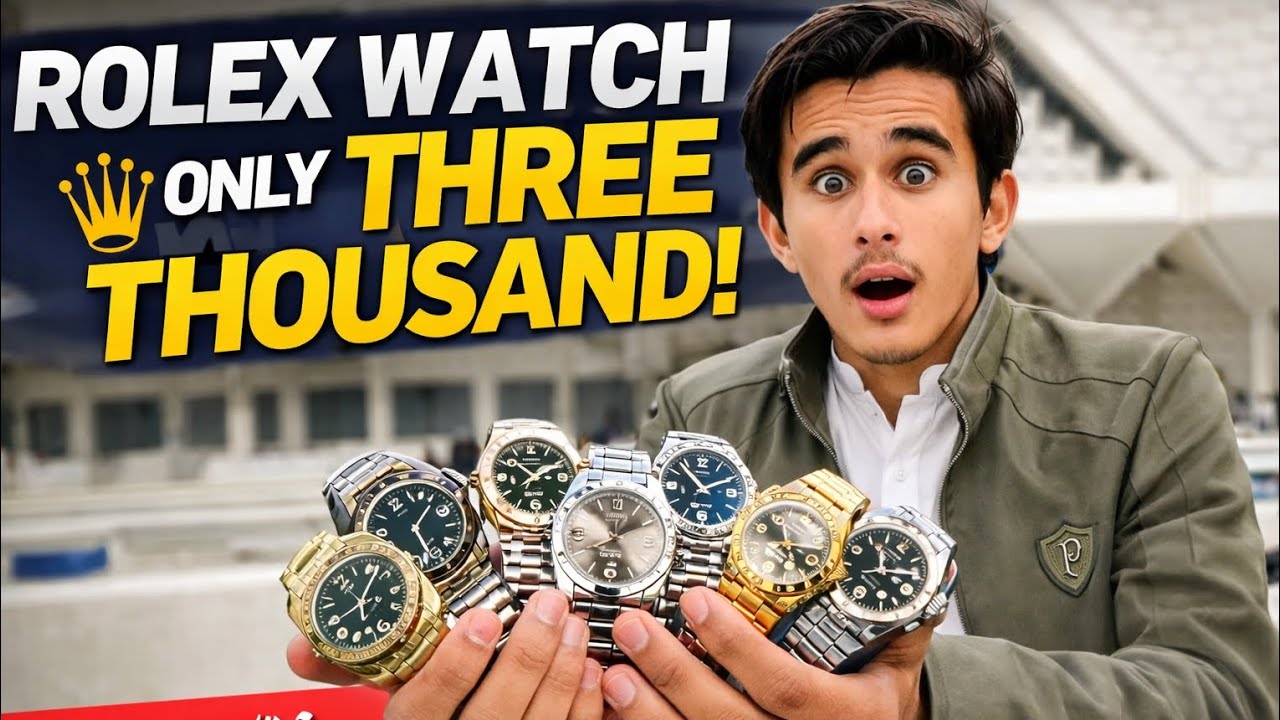 Rolex watch only 3 thousand#morelikes #newreview #mosttrendingvideos#newtrend #food 