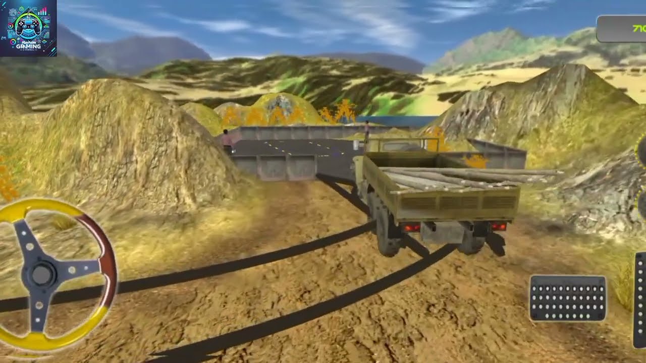 Truck Simulator 3D/ Mud Simulator 3D Game/ Transport Truck Game /Offroad Driving Game /Level 8