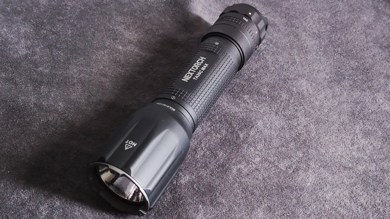 Nextorch TA30C MAX - die einzig wahre taktische einsatzlampe?
