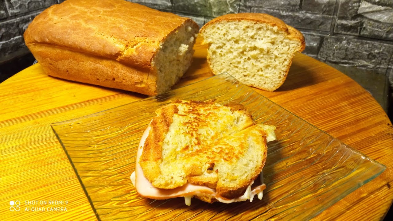 Σπιτικό Ψωμί 🍞 Του Τοστ💯 Χωρίς συντηρητικά 💯 Χωρίς μίξερ!!!Με ένα απλό ανακάτεμα!!! Απολαύστε 🎥