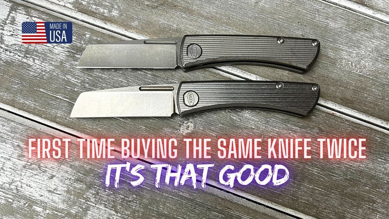 ABW Slipjoint First Drop vs. Latest Drop!