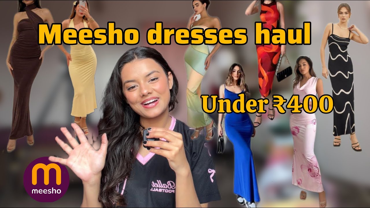 Meesho dresses haul under ₹400 💕|ISHIKA PANWAR|
