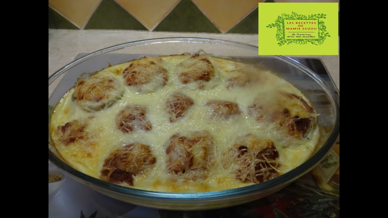 Fonds d'Artichauts farcis à la Béchamel 