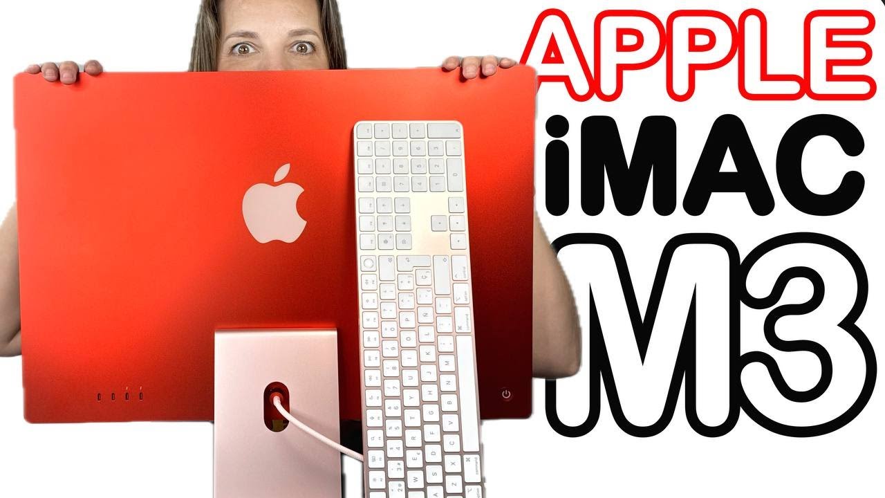 Apple iMac M3 2023 Unboxing y Review en colores