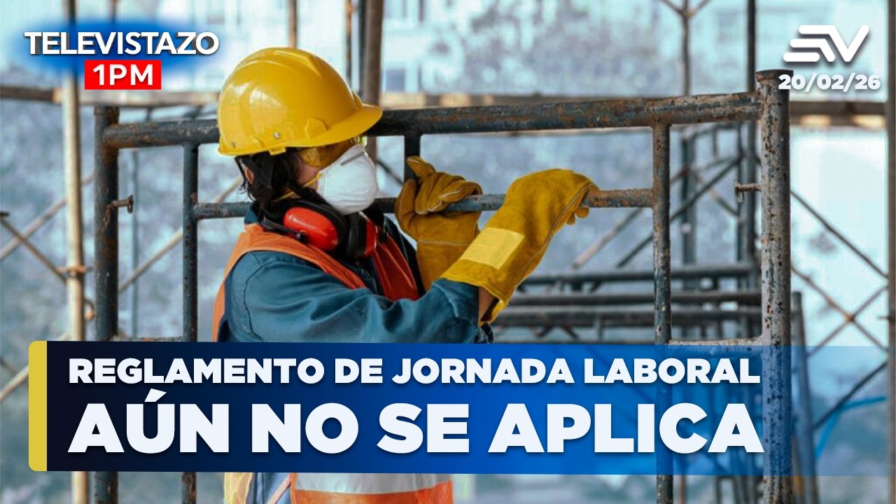 Reglamento de jornada laboral aún no se aplica  | Televistazo 1PM🔴  20 febrero 2026