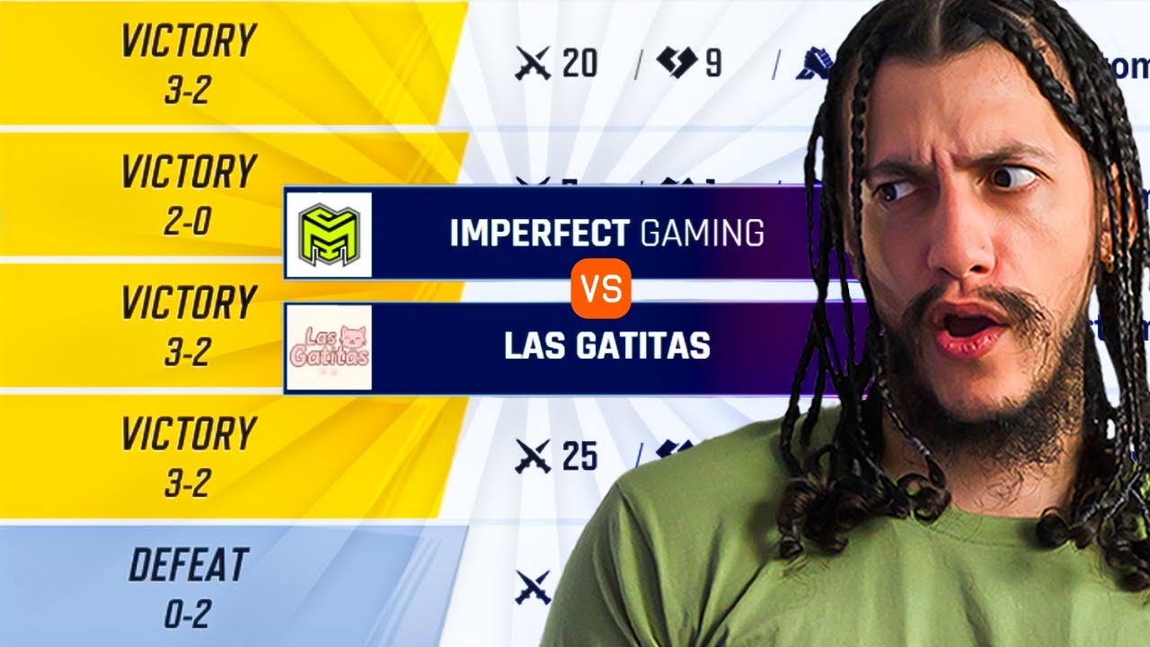 REACCIONANDO A LA FINAL DEL TORNEO DE FIRST ATTACK - LAS GATITAS VS IMPERFECT