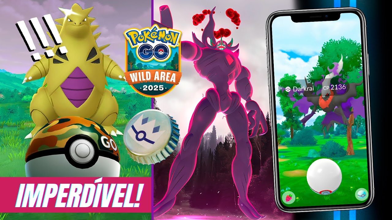 GUIA COMPLETO da WILD AREA 2025! MELHOR Evento do ANO no Pokémon GO!