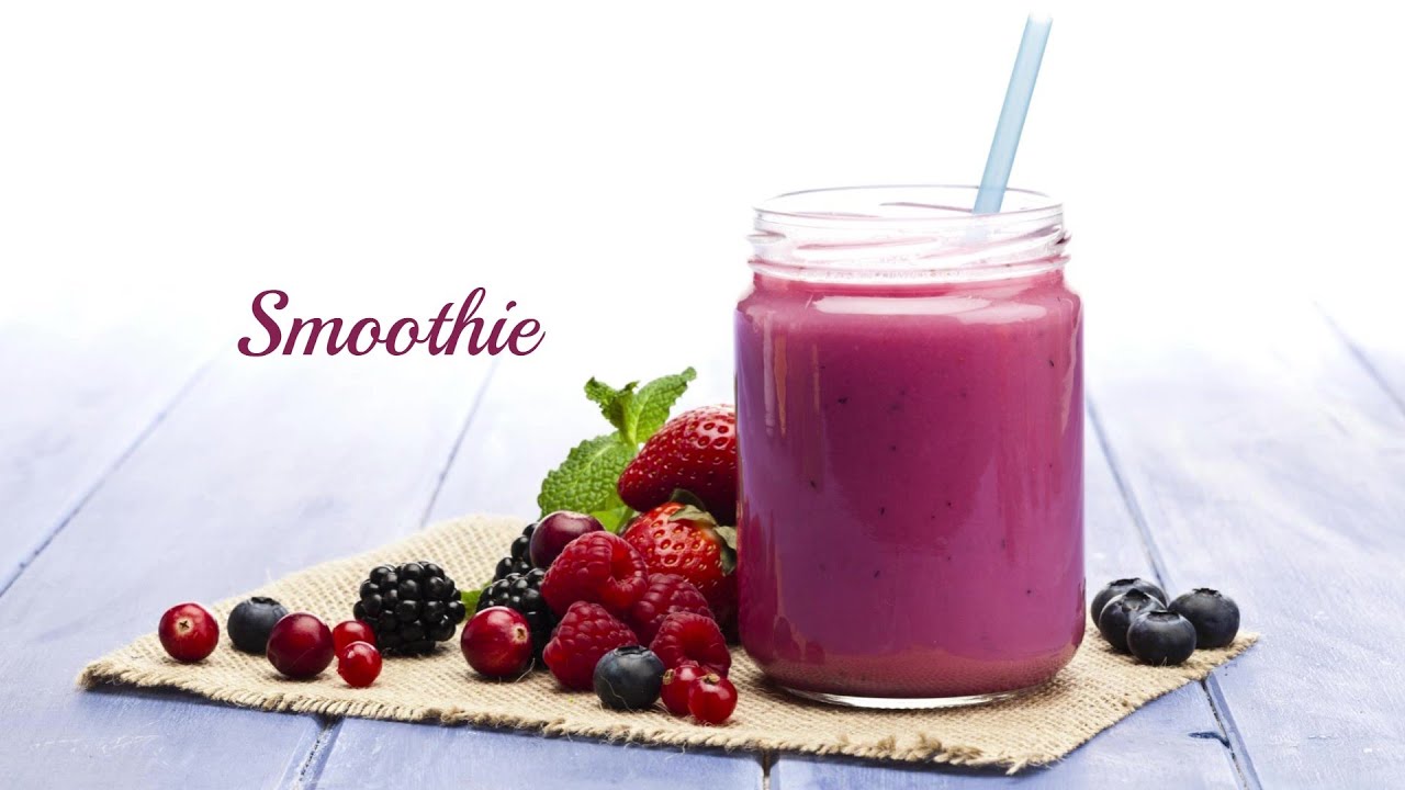 Jíme s radostí. Začni den správně ! Smoothie jako supernálož antioxidantů a vitamínů.