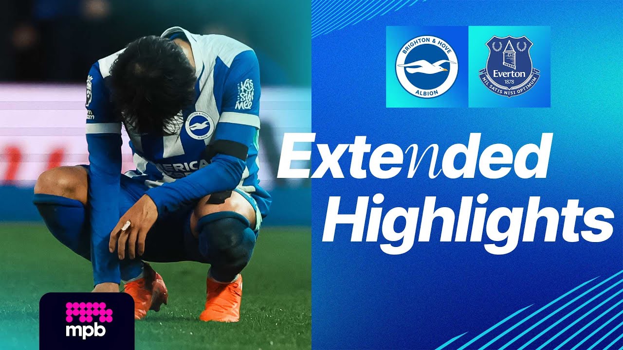 EXTENDED HIGHLIGHTS | Brighton v Everton | Premier League
