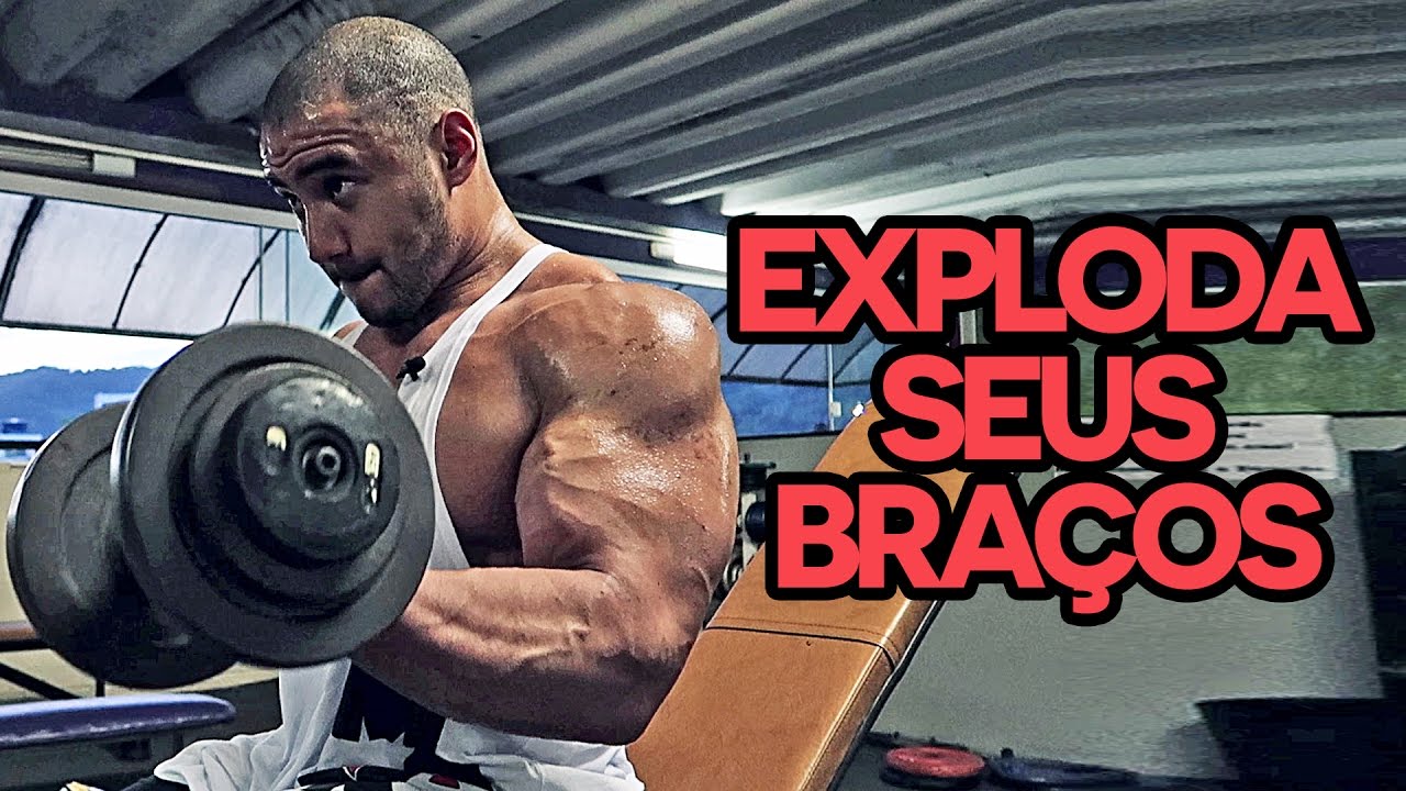 EXPLODA SEUS BRAÇOS! - Treino Bíceps e Tríceps