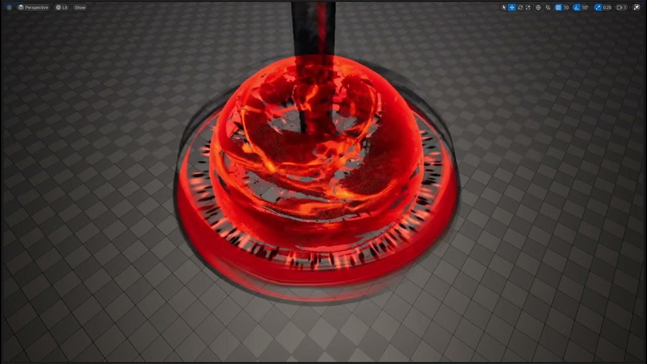 Unreal Niagara Demonic Seed Explosion