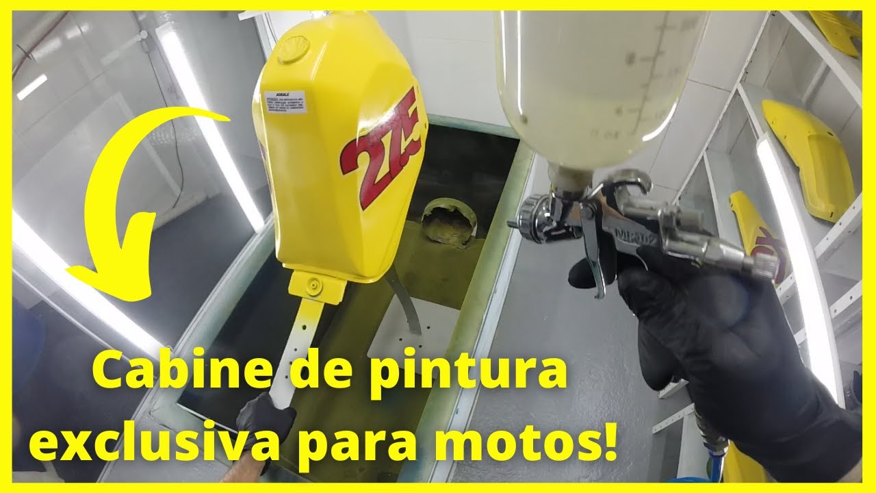 cabine de pintura para motos(Gaúcho Motos. vinhedo)