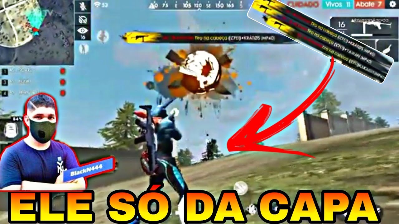 BLACKN444 MATA SQUAD E IMPRESSIONA INTEGRANTE DO SEU SQUAD, MELHORES CLIPES
