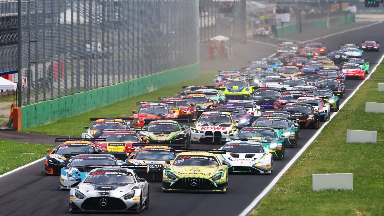 Unsilenced GT3 Cars At Monza Circuit | GT World Challenge Europe Endurance Cup - Race Highlights