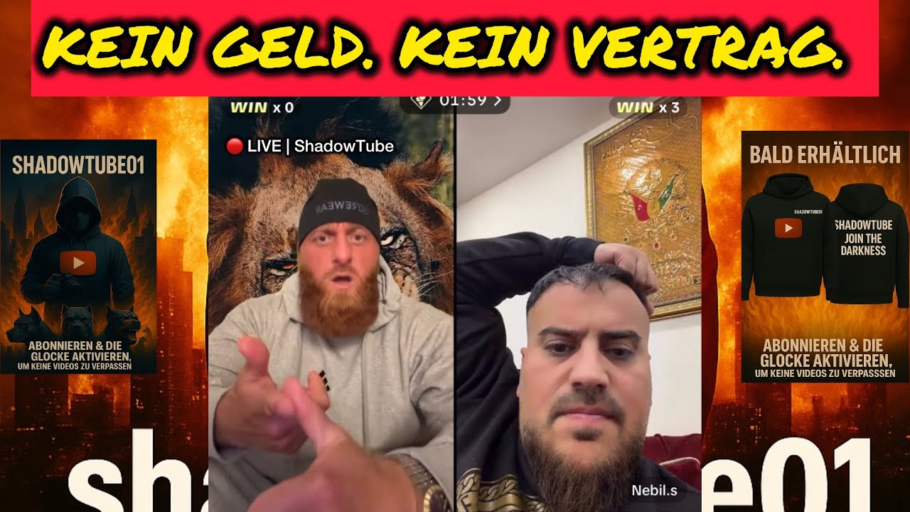 🔴 LIVE | Hamza Gym rechnet ab – Kein Geld, kein Vertrag, kein Respekt beim Face-Off