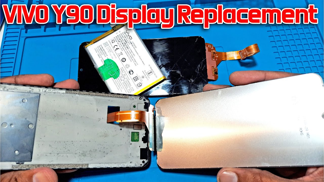 How to change replace Vivo Y90 Display Unit Panle LCD