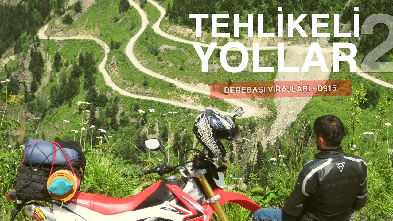Baştan Sona Derebaşı Virajları -D915- DÜNYANIN EN TEHLİKELİ YOLU | Motosikletle Tehlikeli Yollar #2
