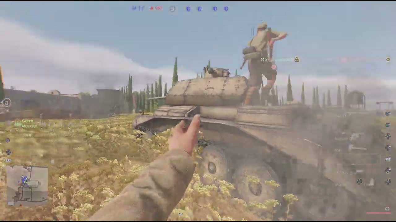 Enlisted(PS5)TUNISIA (Axis BR2) Al Jabal Farm (Destruction)Eliminated 10Tanks but… 2603160541