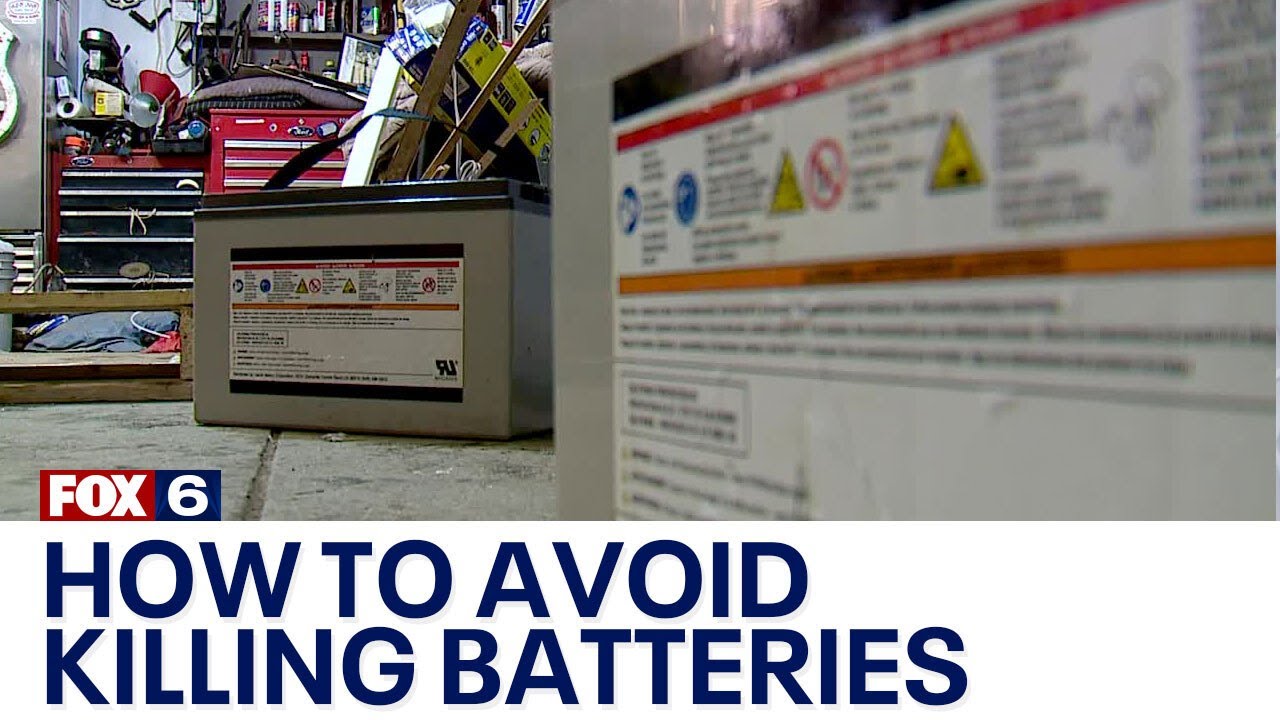 Preserving batteries for electric mowers, power tools over winter | FOX6 News Milwaukee