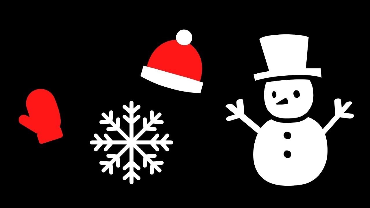 WINTER Vocabulary for Kids! adapted Low Vision, CVI-friendly