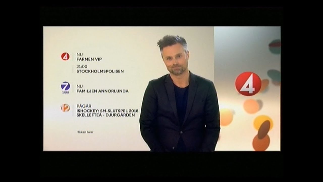 TV4-hallåa Håkan Iwar 2018-04-09 (sista hallåt i TV4)