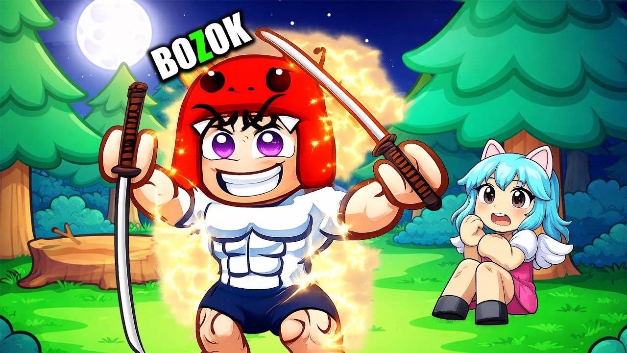 Ormanda 99 Gece'de S&Uuml;PER G&Uuml;&Ccedil;L&Uuml; DİNO OĞLAN OLDUM... ROBLOX 99 NIGHTS IN FOREST 😱🌲RP