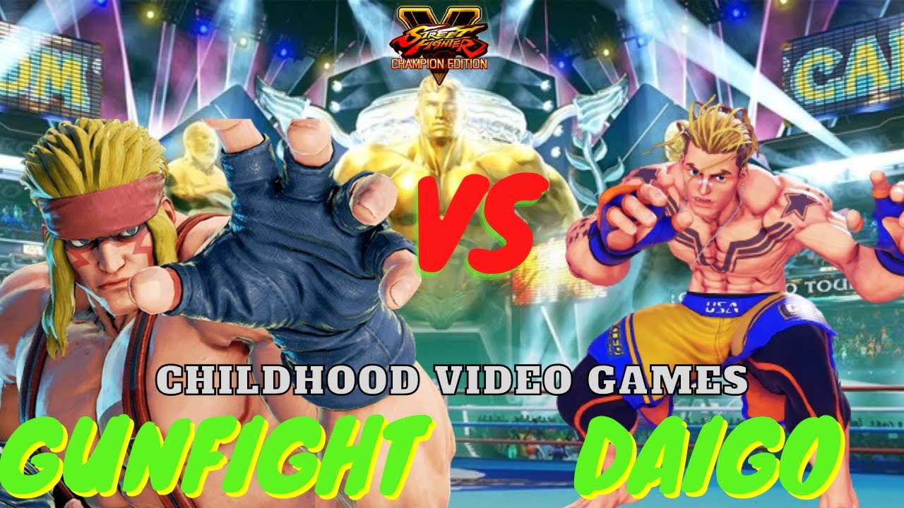 SFV 💥 SF5💥  SFV CE💥 Gunfight (Alex) VS Daigo (Luke)💥 Ranked Match