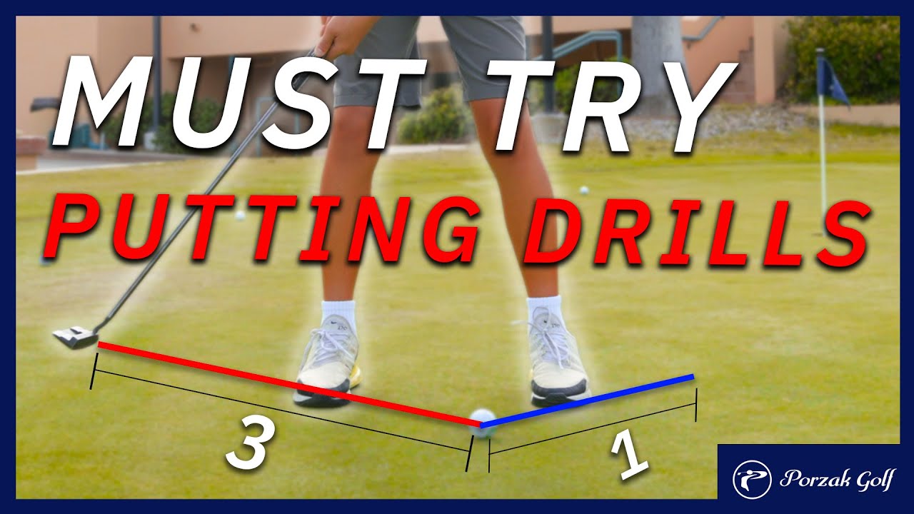 BEST Putting Drills that will LOWER Your Score || 3 Drills