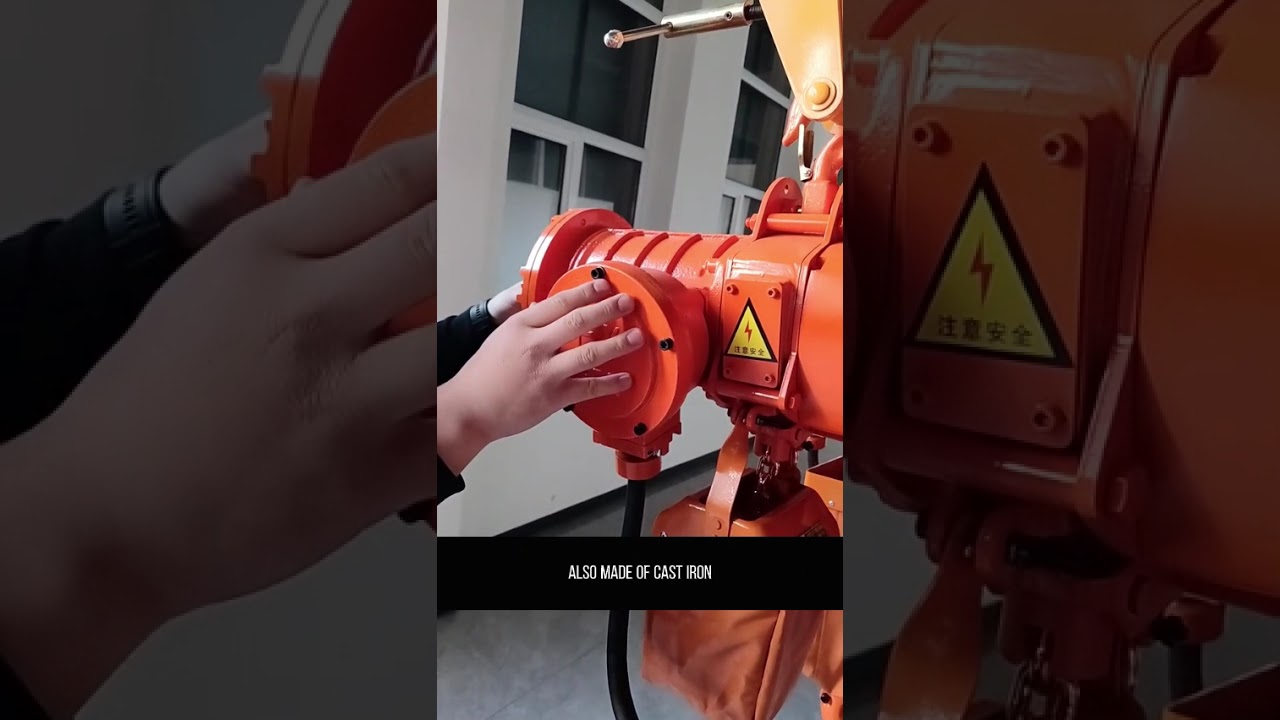 Explosion-Proof Electric Chain Hoists (1&ndash;50 Ton) for Hazardous Gas Zones, Yuantai ExProof Hoist